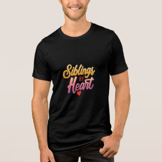 Camiseta Irmãos por Coração - Celebrar o Laço do Amor"
