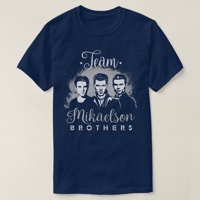 Camiseta irmãos Team Mikaelson (Frente do Design)
