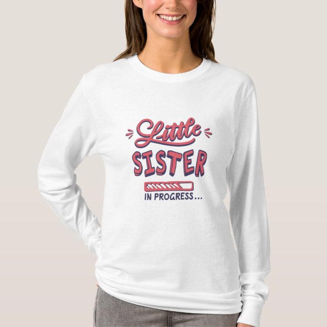 Camiseta Irmãozinha em progresso (Frente)