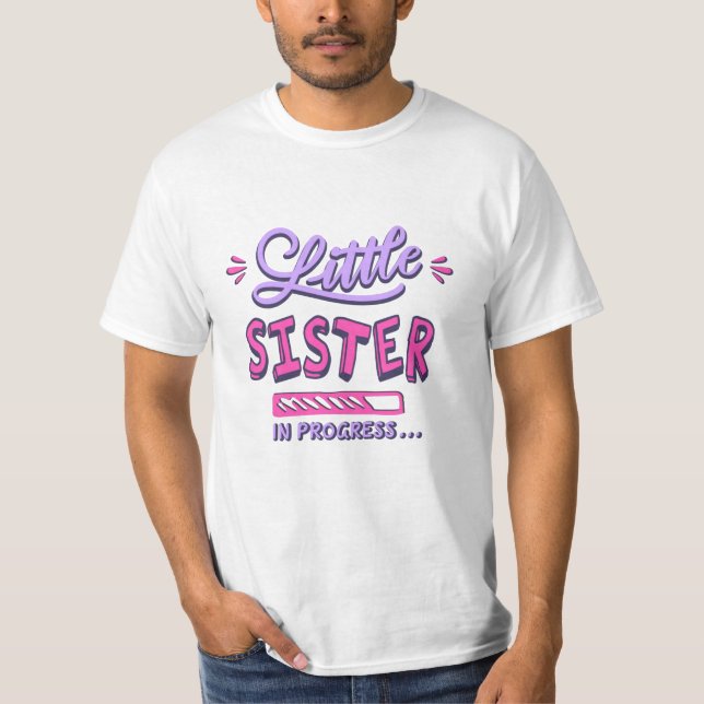 Camiseta Irmãozinha em progresso (Frente)