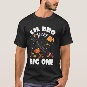 Camiseta Irmãozinho do Grande Um Tema de Aniversário de Pes