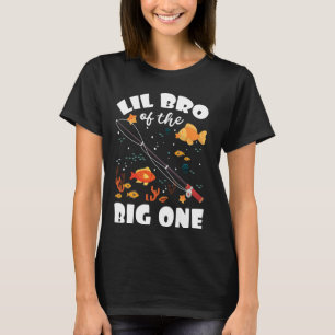 Camiseta Irmãozinho do Grande Um Tema de Aniversário de Pes