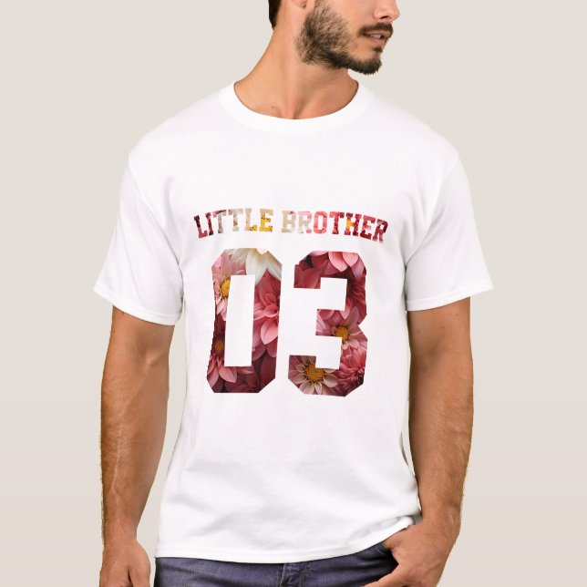 Camiseta Irmãozinho Flor 03 (Frente)