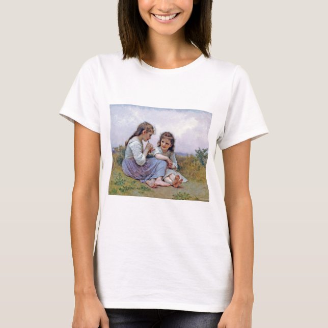 Camiseta Irmãs, Bouguereau (Frente)