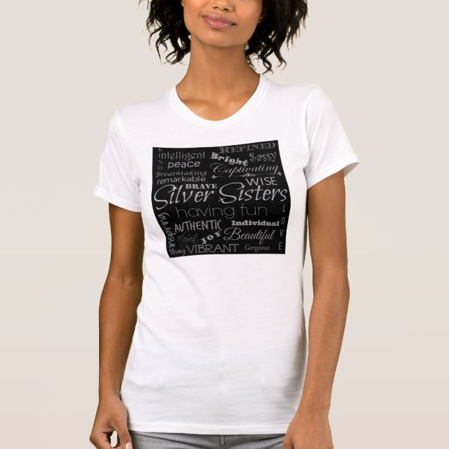 Camiseta Irmãs de prata (Frente)