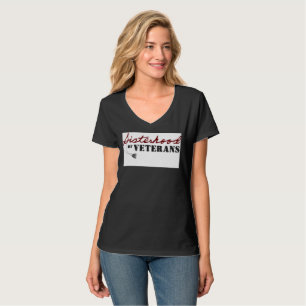 Camiseta Irmãs do Orgulho Militar dos Veteranos Design