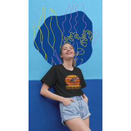 Camiseta Irmãs Engraçadas Dinossauro Irmã Humor Design