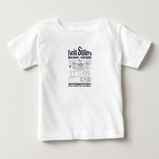 CAMISETA IRMÃS GÊMEAS (Frente)