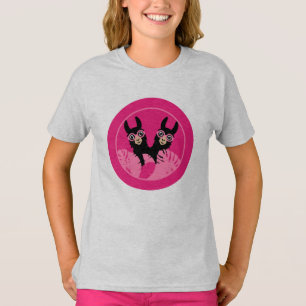 Camiseta Irmãs Gêmeas Llama Alpaca