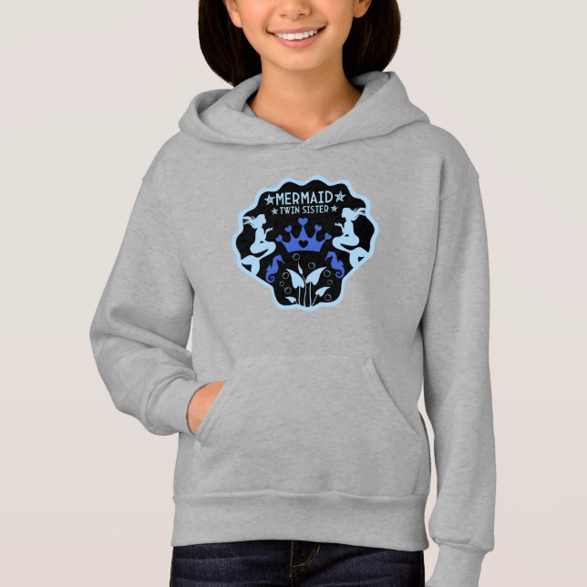 Camiseta Irmãs Gêmeas Sereias (Frente)