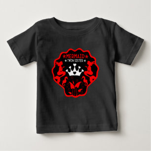Camiseta Irmãs Gêmeas Sereias