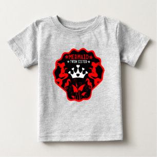Camiseta Irmãs Gêmeas Sereias