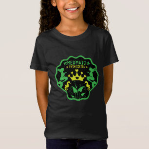 Camiseta Irmãs Gêmeas Sereias