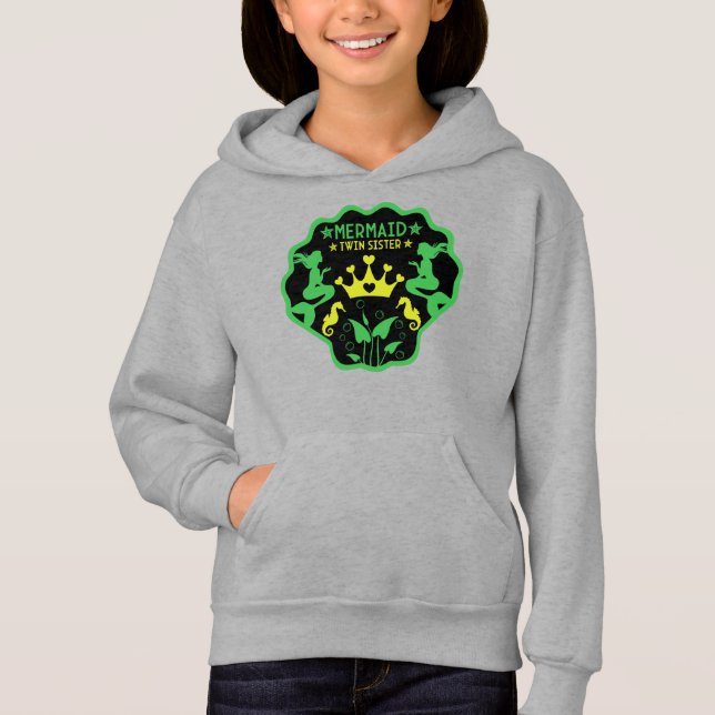 Camiseta Irmãs Gêmeas Sereias (Frente)