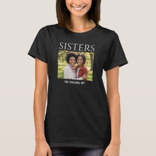 Camiseta Irmãs Personalizadas Originais BFF Clássicas Caps
