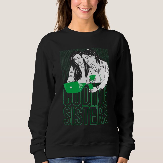 Camiseta Irmãs Programadoras Engenheira de Software Desenvo (Frente)