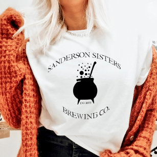Camiseta Irmãs Sanderson Bruxas Criando Poco de Co-Hocus