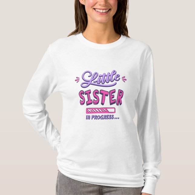 Camiseta Irmãzinha em formação (Frente)