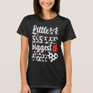 Camiseta Irmãzinha Futebol Irmã do Jogador de Futebol