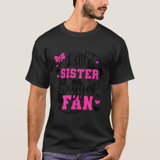 Camiseta Irmãzinha Maior Fã Futebol Irmã De Um Futebol