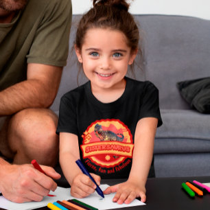 Camiseta Irmãzinhas Lindas Dinossauro Garota Irmã Design Di