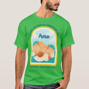 Camiseta Irmo South olina SC Peach Tourist Souvenir