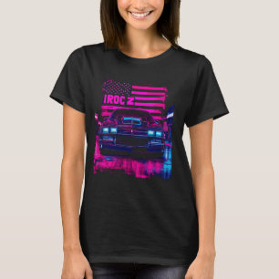 Camiseta IROC, IROC-Z Muscle Car American Ret de 1980
