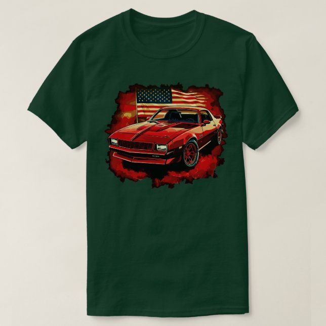 Camiseta IROC Z Camaro (Frente do Design)
