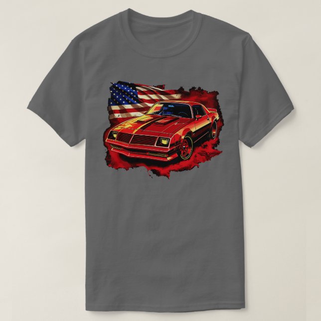 Camiseta IROC Z Camaro 1 (Frente do Design)