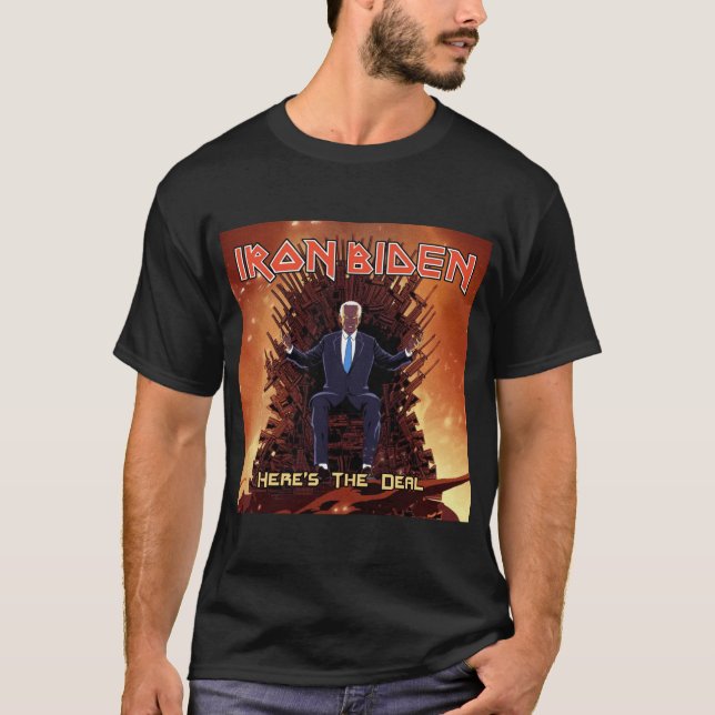 Camiseta Iron Biden (Frente)