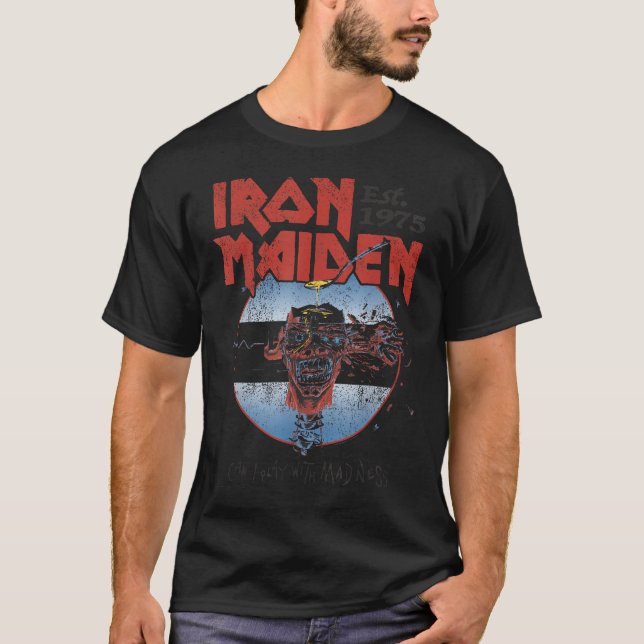Camiseta Iron Maiden Can I Play With Madness (Frente)