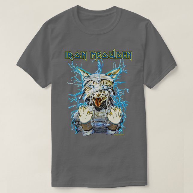 CAMISETA IRON MEOWDEN (Frente do Design)
