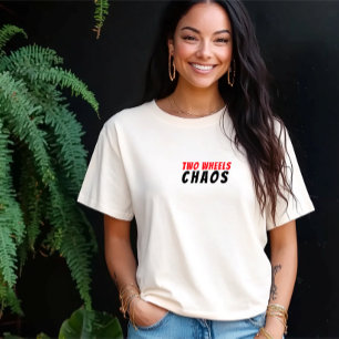 Camiseta Ironia da Garota da Bike preto