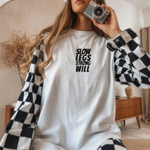 Camiseta Ironia de Garota de Bike preta