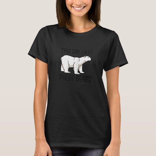 Camiseta Ironic Saying Cute Polar Bears Wilderness (Frente)