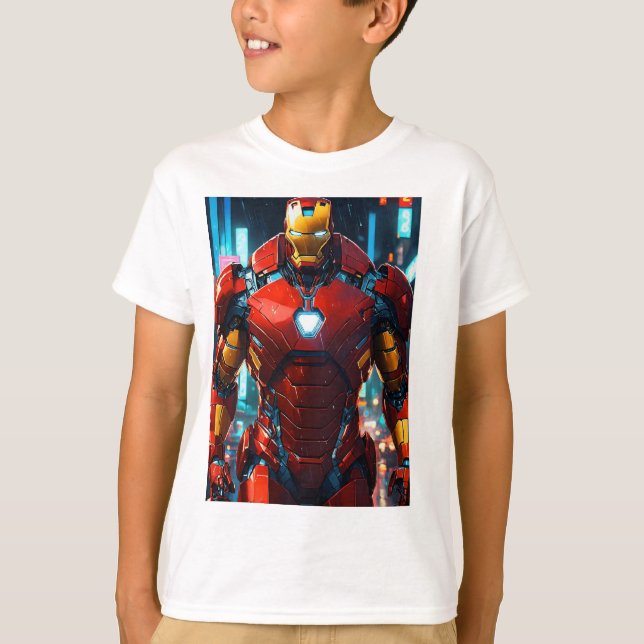 Camiseta Ironman Boy (Frente)