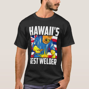 Camiseta Ironworker Ironsmith Hawaii W, melhor soldador do