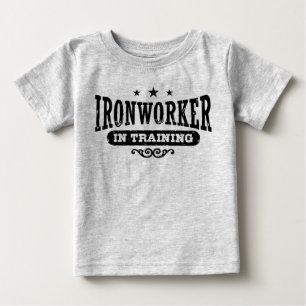 Camiseta Ironworker no treinamento