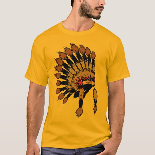 Camiseta Iroquois war bannet (Frente)
