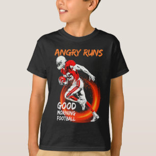 Camiseta Irritado Executa Boa Manhã Futebol Cujo Esportes F