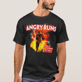 Camiseta Irritado Executa Boa Manhã Futebol Engraçado