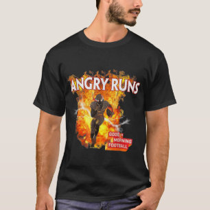 Camiseta Irritado Executa Boa Manhã Futebol Esporte Jogador