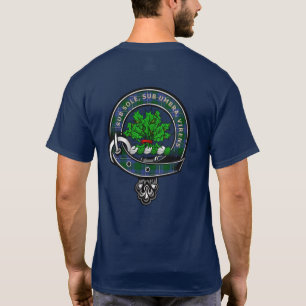 Camiseta Irvine Tartan Clan Crachá