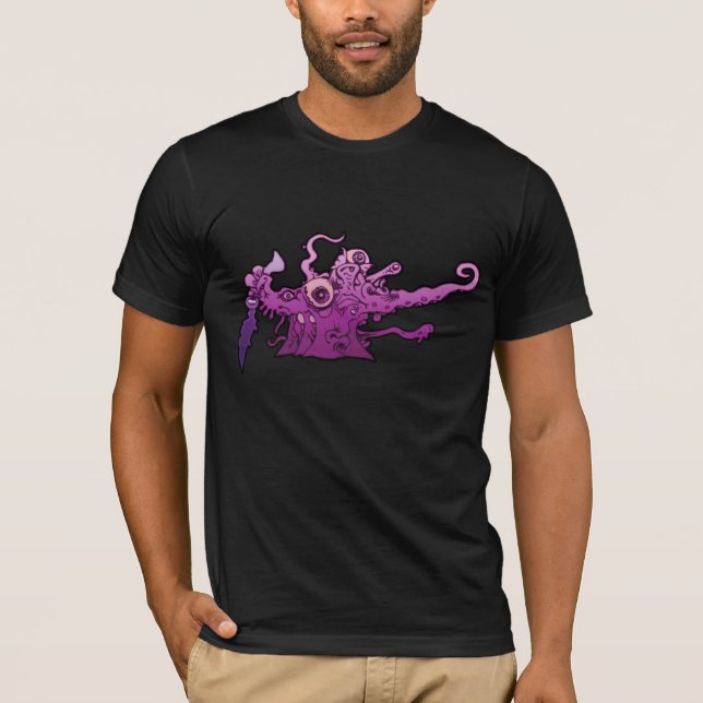 Camiseta Irving o Shoggoth novo impressionável Tshirt1 (Frente)