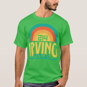 Camiseta Irving Texas Area Code