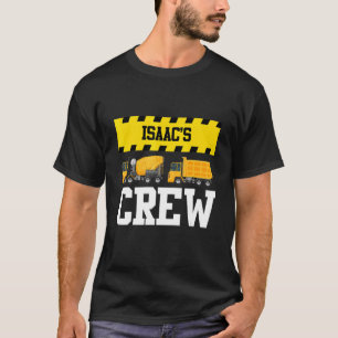 Camiseta Isaac Construction Crew Custom Dumpcaminhão Dump T