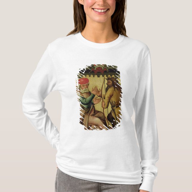 Camiseta Isaac e Esau do altar alto (Frente)