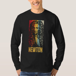 Camiseta Isaac Newton Físico Física Ciência Astronomia