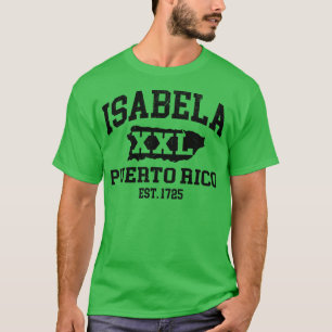 Camiseta Isabela Porto Rico XXL design Athletic
