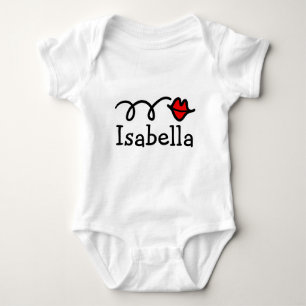 Camiseta Isabella baby name